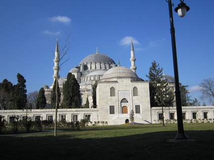 S leymaniye Mosque - Rear Elevation